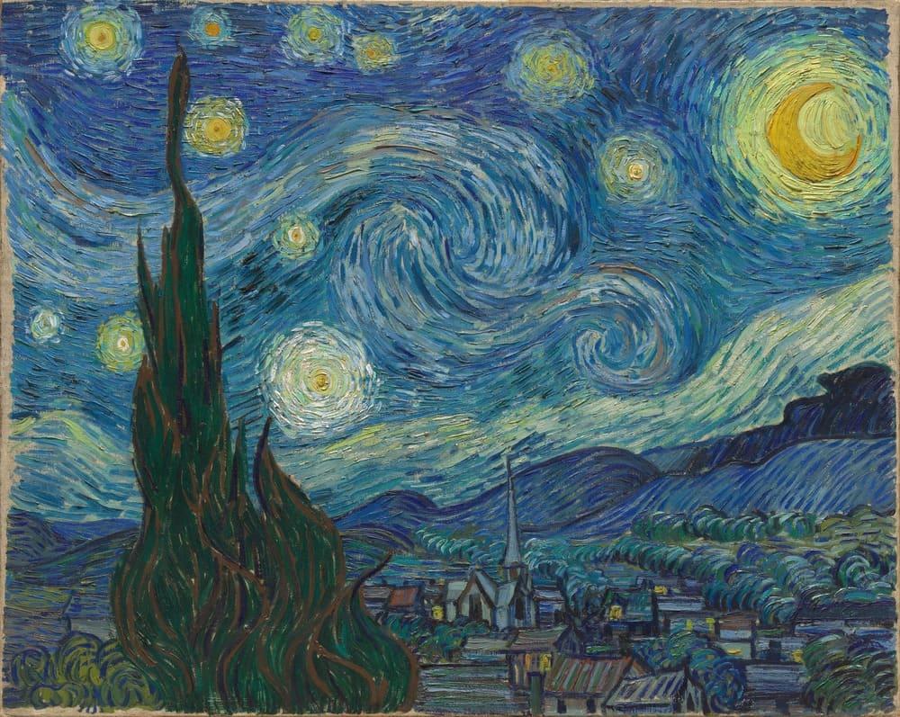 The Starry Night by Vincent van Gogh