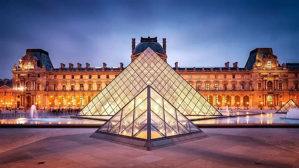 Louvre Museum in Paris, France
